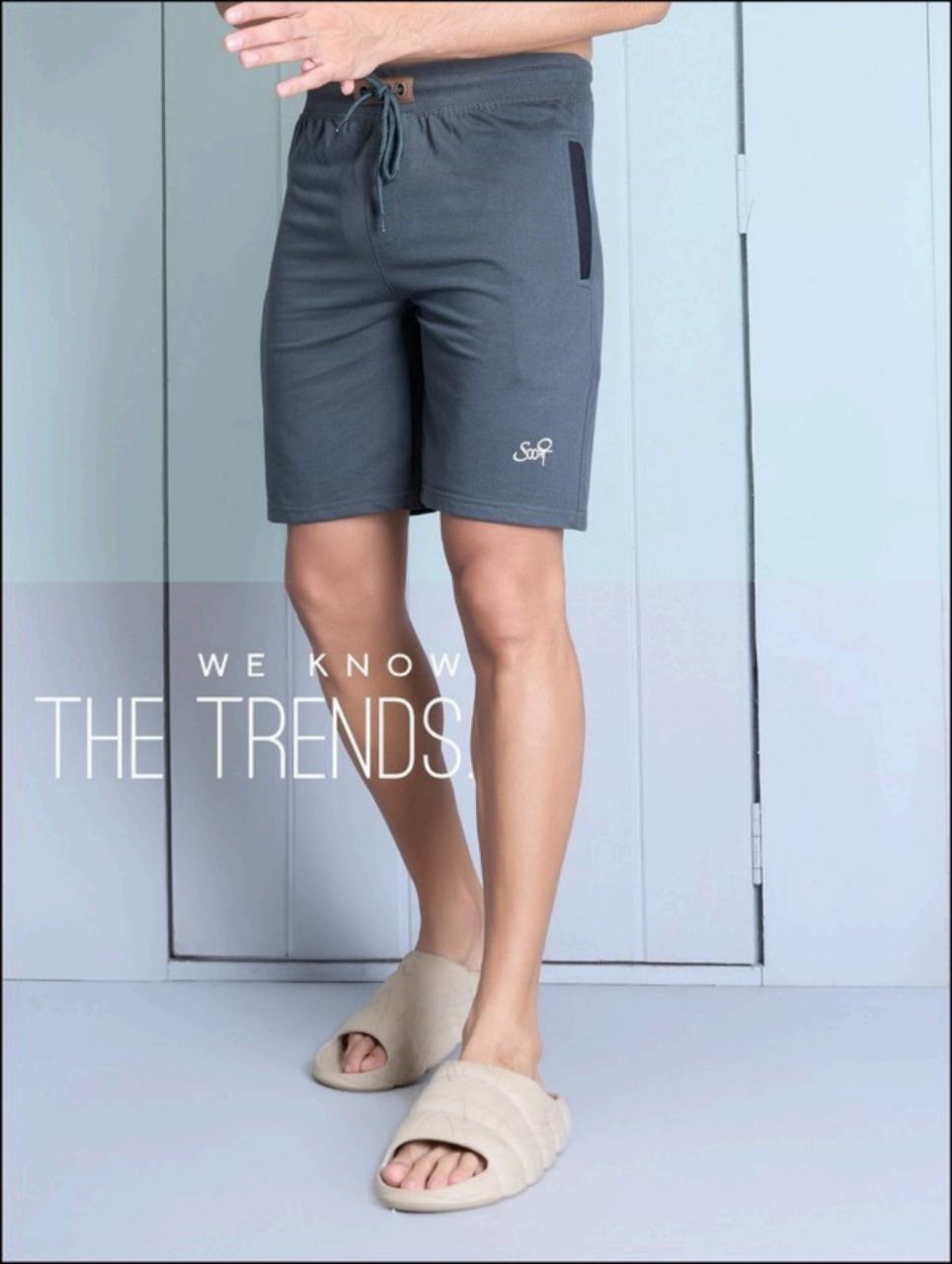 9018-SOOTI  looper bermuda (PREMIUM)