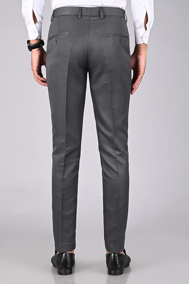 MEN Regular Fit Formal Trouser